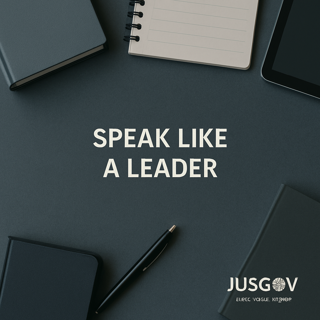 speak like a leader