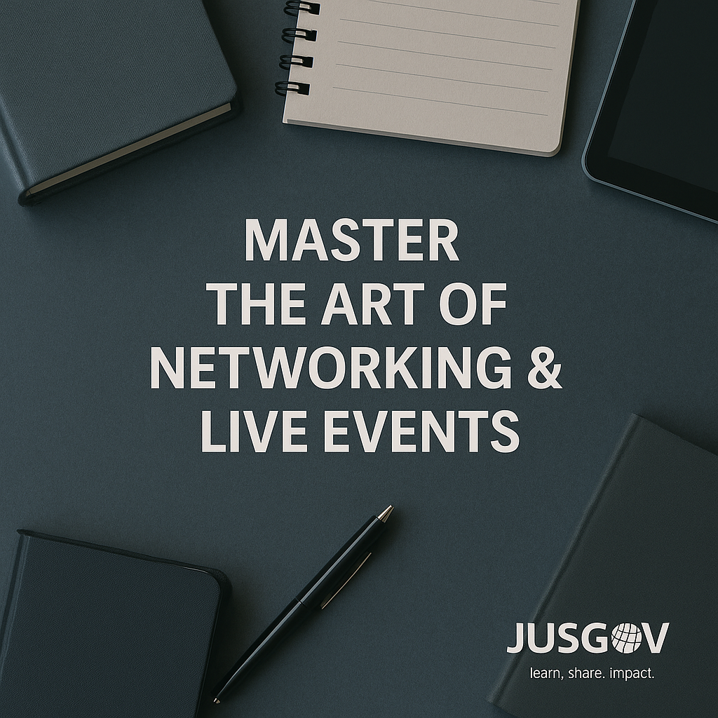Master the Art of Networking & Live Events