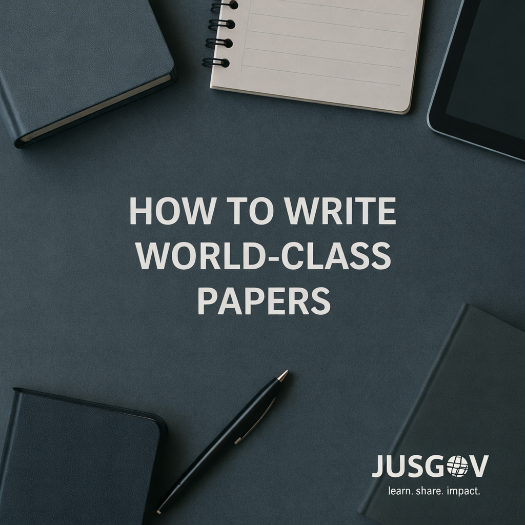 how to write world-class papers